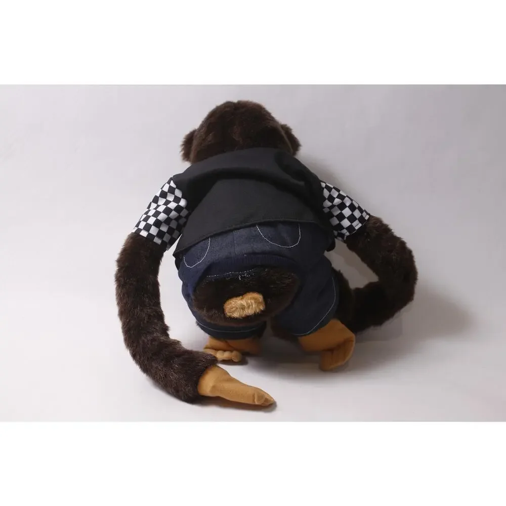 Hosung Ruhof Medium Plush Monkey Puppet with Long Sticking Arms ~ 260702-WH 1242